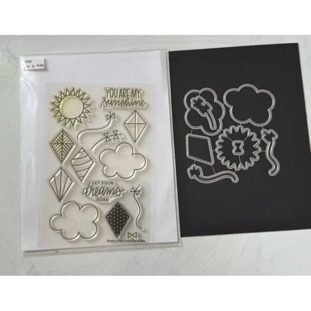 Pretty Pink Posh - Lot of‎ 3 Stamp Sets with Dies